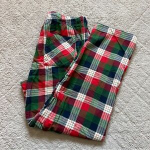 Toad&Co Plaid Organic Cotton Pajama Pants Preppy Minimalist Capsule Men's Size L